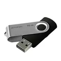 Następne zdjęcie produktu Goodram USB flash disk, USB 2.0, 16GB, UTS2, czarny, UTS2-0160K0R11, USB A, z obrotową osłoną