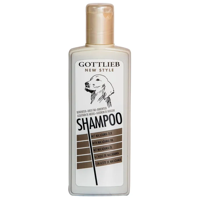 Główne zdjęcie produktu Gottlieb Berkenteer šampon 300 ml - březový s makadamovým olejem