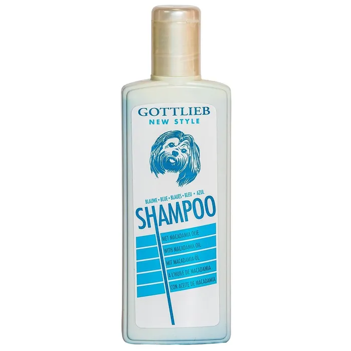 Główne zdjęcie produktu Gottlieb Blue šampon 300ml - vybělující s makadamovým olejem