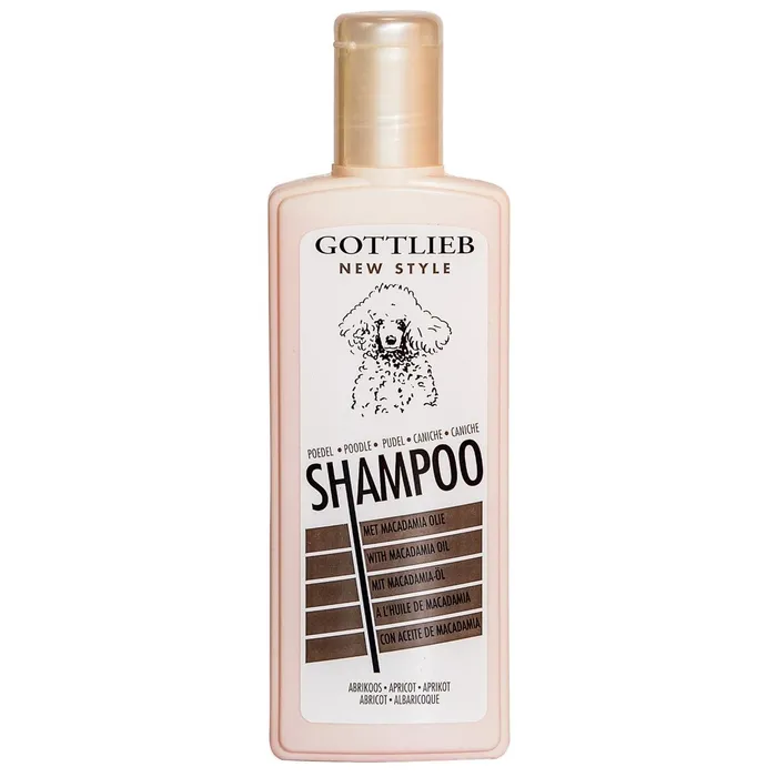 Główne zdjęcie produktu Gottlieb Pudel šampon 300ml-pro pudly aprikot s makadam.olej