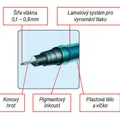 Następne zdjęcie produktu Liner graficzny Rotring Tikky Graphic 0,2 mm
