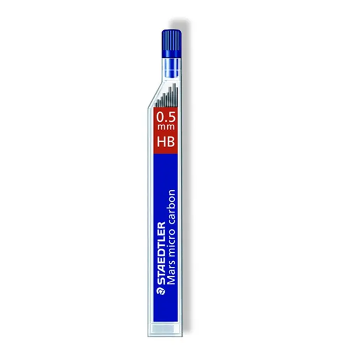 Główne zdjęcie produktu Grafitová tuha do mikrotužky "Mars Micro", 0,5 mm, HB, STAEDTLER
