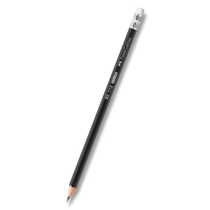 Główne zdjęcie produktu Grafitová  tužka 1111 HB s pryží Faber Castell (111200)