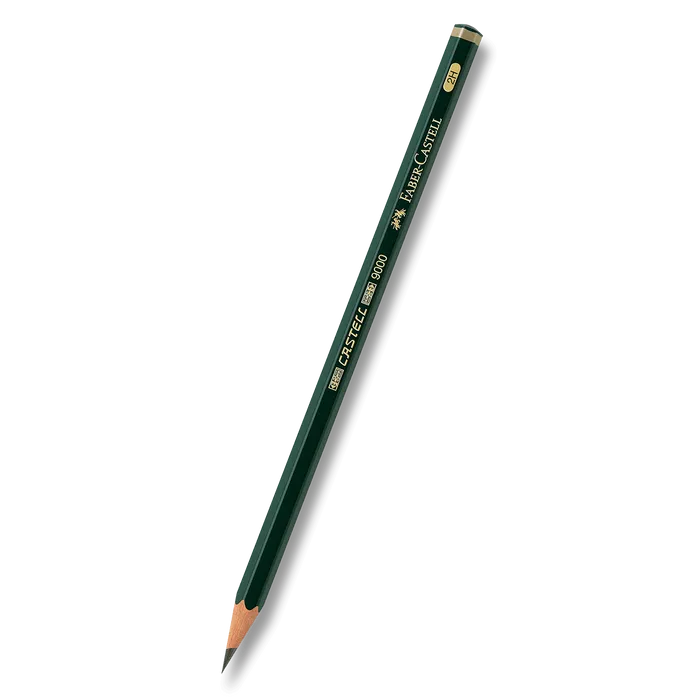 Główne zdjęcie produktu Grafitová tužka Castell 9000 2H Faber Castell (119012)