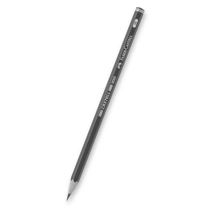 Główne zdjęcie produktu Grafitová tužka Castell 9000, 3B, Faber-Castell 119003