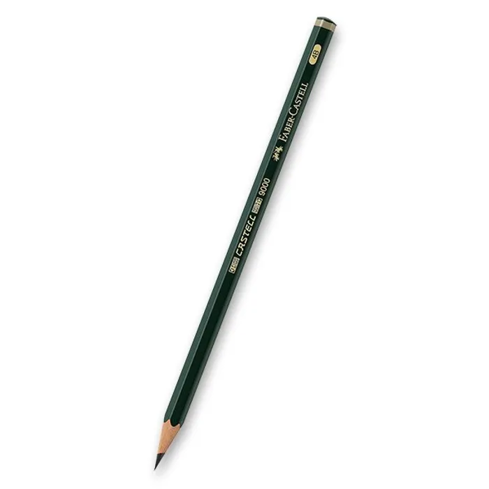 Główne zdjęcie produktu Grafitová tužka Castell 9000, 4B, Faber-Castell 119004