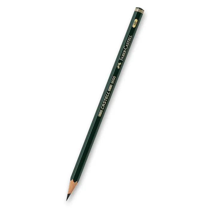 Główne zdjęcie produktu Grafitová tužka Castell 9000, 5B, Faber-Castell 119005