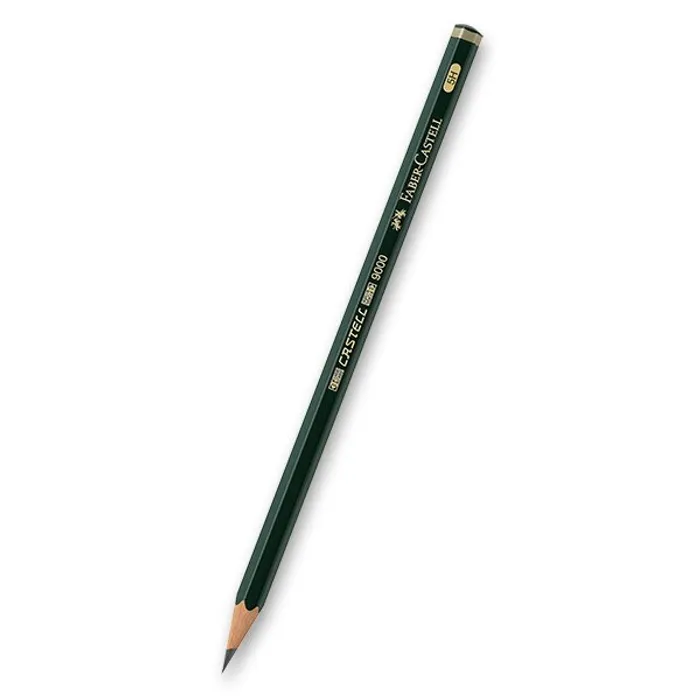 Główne zdjęcie produktu Grafitová tužka Castell 9000, 5H, Faber-Castell 119015