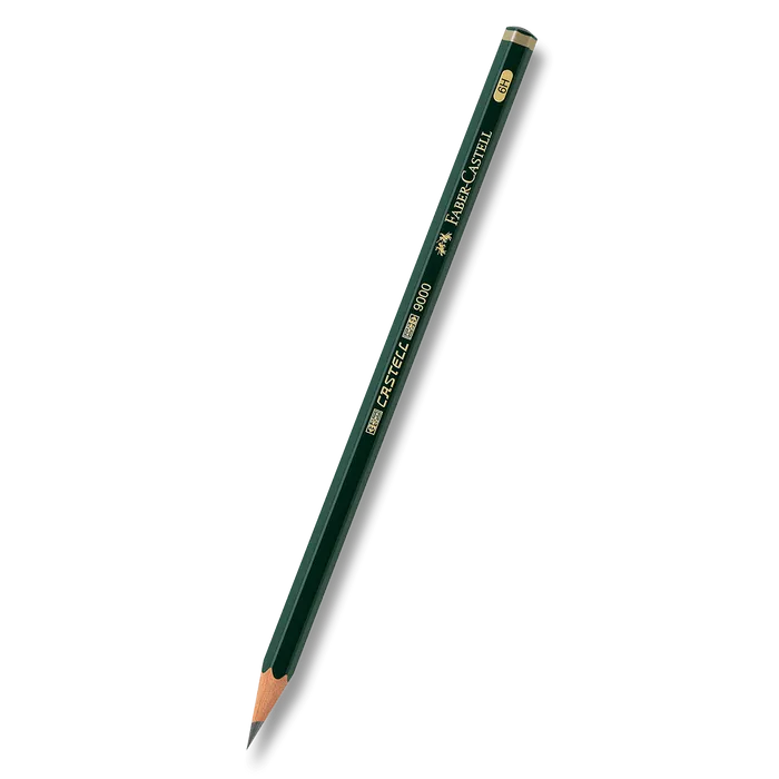 Główne zdjęcie produktu Grafitová tužka Castell 9000 6H Faber Castell (119016)