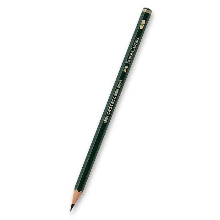 Główne zdjęcie produktu Grafitová tužka Castell 9000, 7B, Faber-Castell 119007