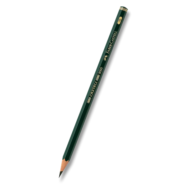 Główne zdjęcie produktu Grafitová tužka Castell 9000 7B Faber Castell (119007)