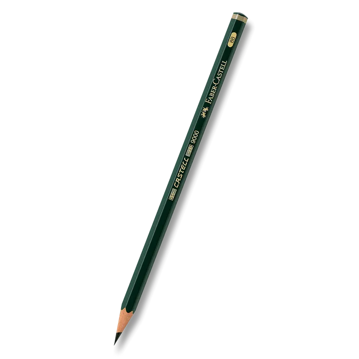 Główne zdjęcie produktu Grafitová tužka Castell 9000 8B Faber Castell (119008)