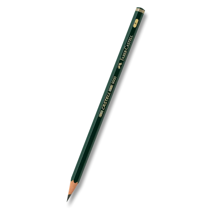 Główne zdjęcie produktu Grafitová tužka Castell 9000 F Faber Castell (119010)