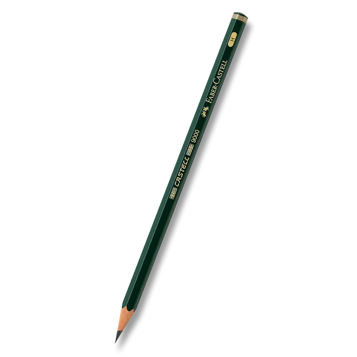 Główne zdjęcie produktu Grafitová tužka Castell 9000 H Faber Castell (119011)