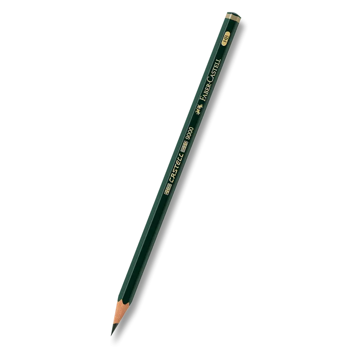 Główne zdjęcie produktu Grafitová tužka Castell 9000 HB Faber Castell (119000)