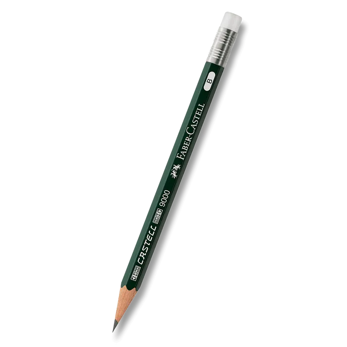 Główne zdjęcie produktu Grafitová tužka Castell 9000 Perfektní tužka, bez víčka Faber Castell (119038)