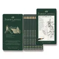 Ołówek grafitowy Castell 9000, blaszane pudełko 12 szt. Faber-Castell 119065