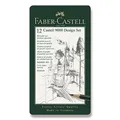 Następne zdjęcie produktu Castell 9000 grafitowy ołówek, blaszane pudełko 12 szt., Faber-Castell 119064