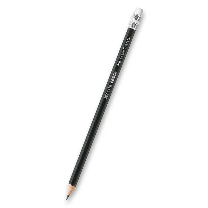 Główne zdjęcie produktu Grafitová tužka Faber-Castell 1112 s pryží tvrdost HB