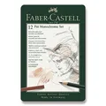 Następne zdjęcie produktu Ołówek grafitowy Faber-Castell 112975 Pitt Monochromatyczny zestaw 12 sztuk