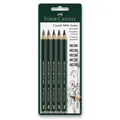 Ołówek grafitowy Faber-Castell Castell 9000 Jumbo 5 szt.