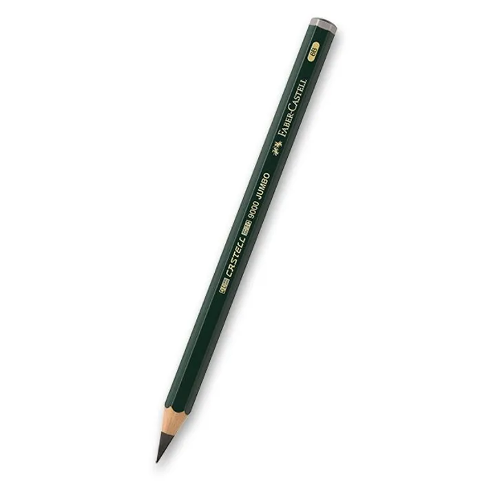 Główne zdjęcie produktu Grafitová tužka Faber-Castell Castell 9000 Jumbo tvrdost 6B