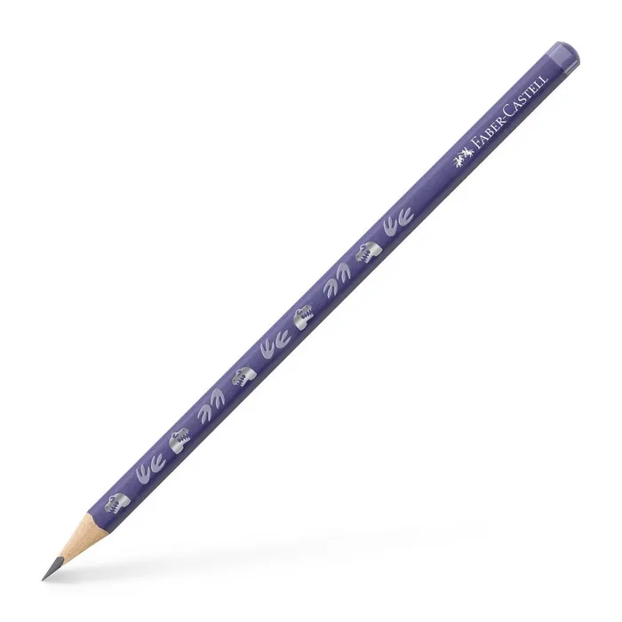 Główne zdjęcie produktu Grafitová tužka Faber-Castell Dinosaurus HB, modrá