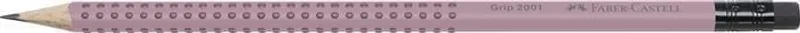 Główne zdjęcie produktu Grafitová tužka Faber-Castell Grip 2001 s pryží tvrdost B, rose shadows
