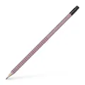 Następne zdjęcie produktu Ołówek grafitowy Faber-Castell Grip 2001 z gumką, twardość B, rose shadows