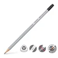 Ołówek grafitowy Faber-Castell 117200 Grip 2001 twardość HB z gumką