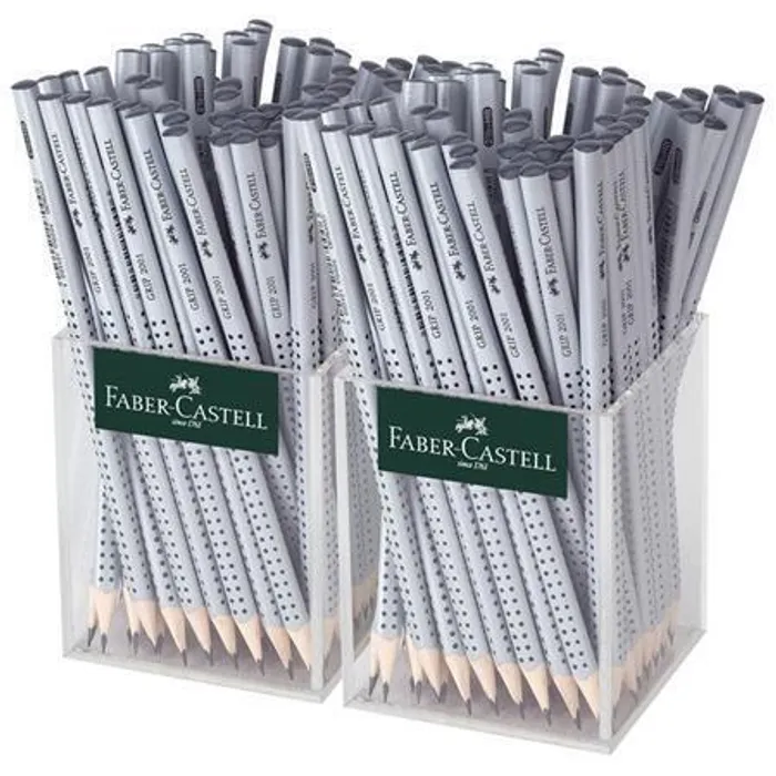 Główne zdjęcie produktu Grafitová tužka Faber-Castell Grip 2001 tvrdost HB, stojánek, 144 ks