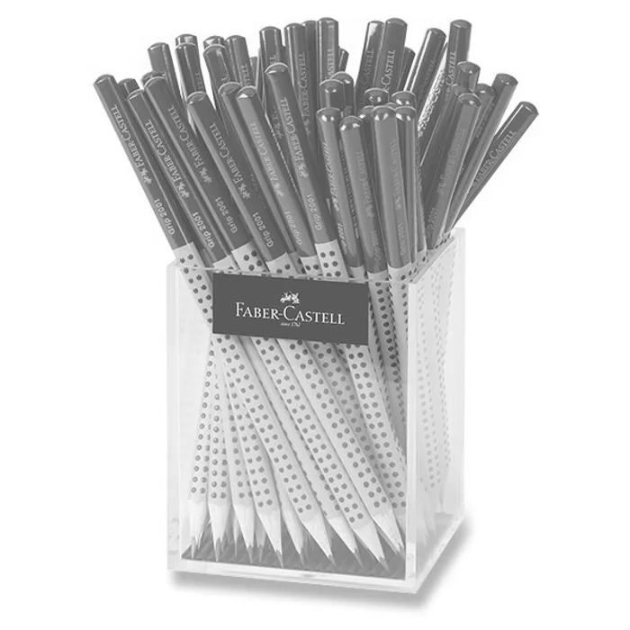 Główne zdjęcie produktu Grafitová tužka Faber-Castell Grip 2001 Two Tone stojánek, 72 ks