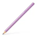 Następne zdjęcie produktu Ołówek grafitowy Faber-Castell Sparkle Jumbo perłowe odcienie, fioletowy