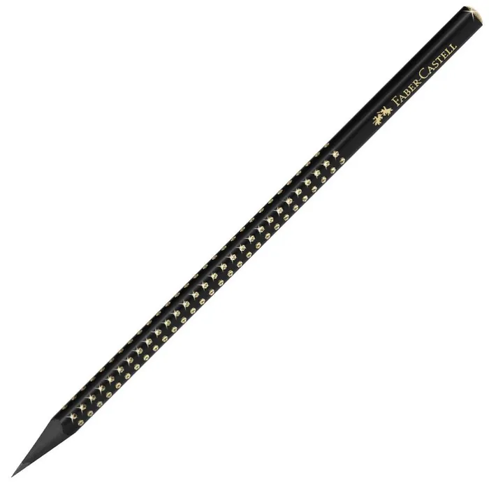 Główne zdjęcie produktu Grafitová tužka Faber-Castell Sparkle Midnight Gold tvrdost B