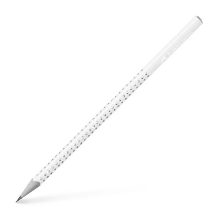 Główne zdjęcie produktu Grafitová tužka Faber-Castell Sparkle - perleťové odstíny krémová