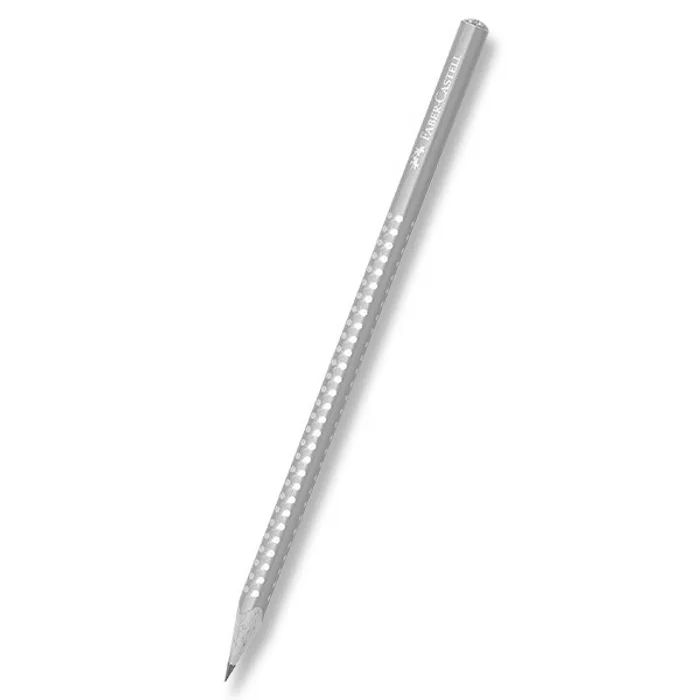 Główne zdjęcie produktu Grafitová tužka Faber-Castell Sparkle - perleťové odstíny šedá