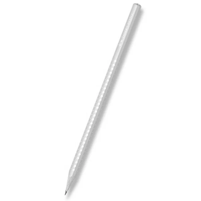 Główne zdjęcie produktu Grafitová tužka Faber-Castell Sparkle - perleťové odstíny sv. růžová