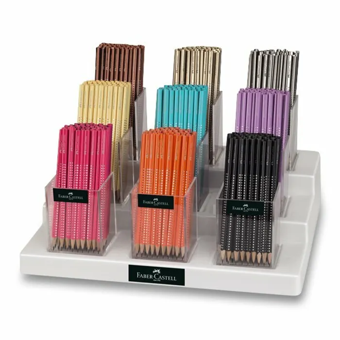 Główne zdjęcie produktu Grafitová tužka Faber-Castell Sparkle stojánek