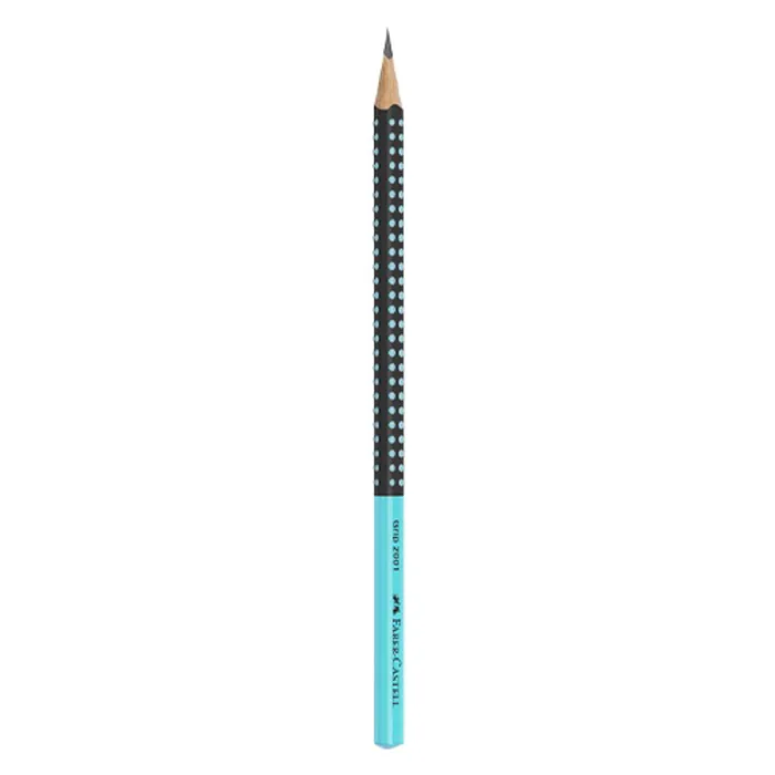 Główne zdjęcie produktu Grafitová tužka Grip Two Tone, modrá / černá, Faber-Castell 517010