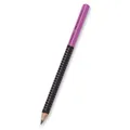 Ołówek grafitowy Jumbo Grip Two Faber-Castell 511911, różowo-czarny