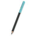 Dwukolorowy ołówek grafitowy Jumbo Grip, turkusowy / czarny Faber-Castell 511912