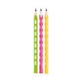 Następne zdjęcie produktu Ołówek grafitowy KEYROAD Neon Jumbo, trójkątny - HB, mix kolorów