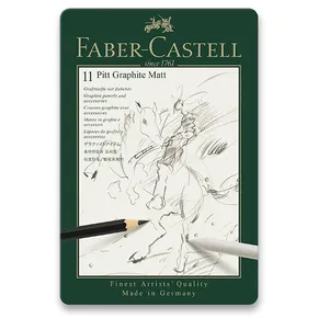 Pitt Graphite Matowy grafitowy ołówek, metal dla Faber-Castell 115220