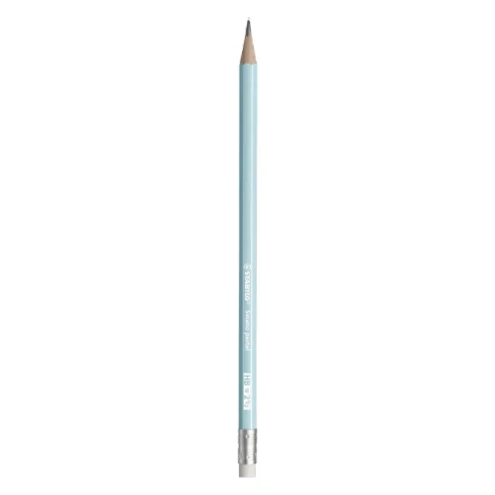 Główne zdjęcie produktu Grafitová tužka s pryží STABILO Swano Pastel HB - modrá