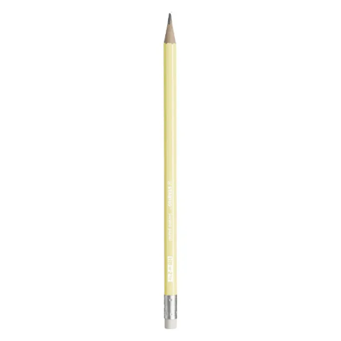 Główne zdjęcie produktu Grafitová tužka s pryží STABILO Swano Pastel HB - žlutá
