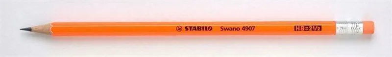 Główne zdjęcie produktu Grafitová tužka STABILO Swano neon oranžová