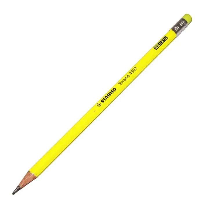 Główne zdjęcie produktu Grafitová tužka STABILO Swano neon žlutá
