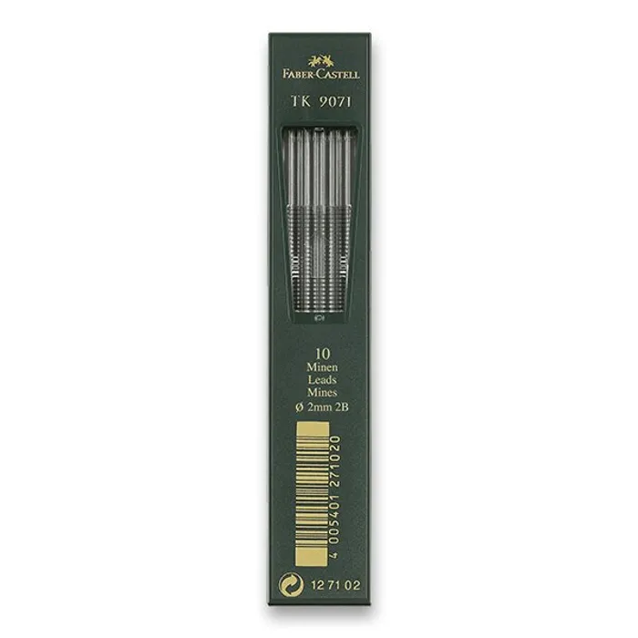 Główne zdjęcie produktu Grafitové tuhy Faber-Castell TK 9071 2 mm, tvrdost 2B