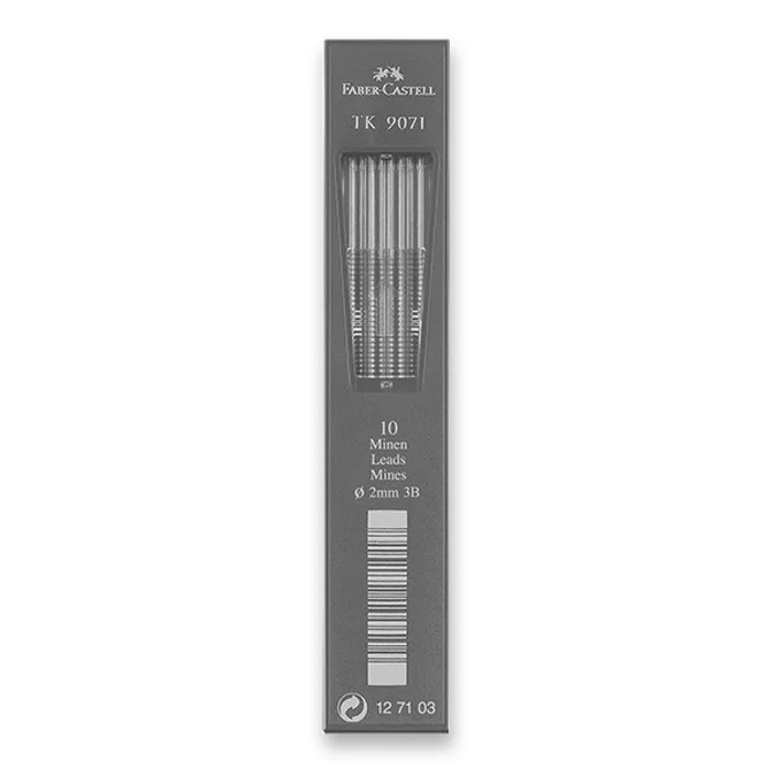 Główne zdjęcie produktu Grafitové tuhy Faber-Castell TK 9071 2 mm, tvrdost 3B
