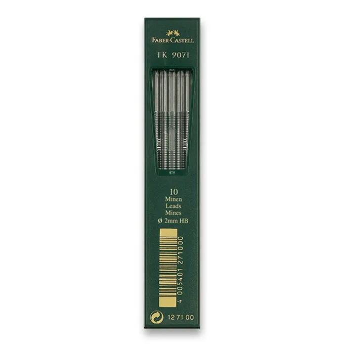 Główne zdjęcie produktu Grafitové tuhy Faber-Castell TK 9071 2 mm,tvrdost HB